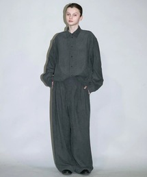 my beautiful landlet（マイビューティフルランドレット）の「【my beautiful landlet】CORDUROY OVERSIZE SHIRT（シャツ/ブラウス）」