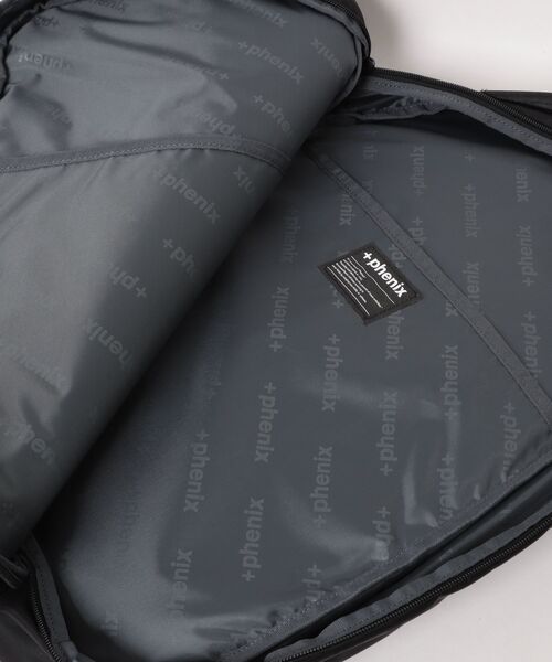 +phenix（プラスフェニックス）の「【＋phenix/プラスフェニックス】EXPAND BACKPACK 20+（バックパック/リュック・メンズ・ブラック/グレー・FREE）」の5枚目の写真