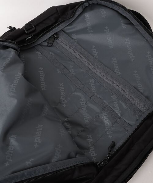 +phenix（プラスフェニックス）の「【＋phenix/プラスフェニックス】EXPAND BACKPACK 20+（バックパック/リュック・メンズ・ブラック/グレー・FREE）」の6枚目の写真