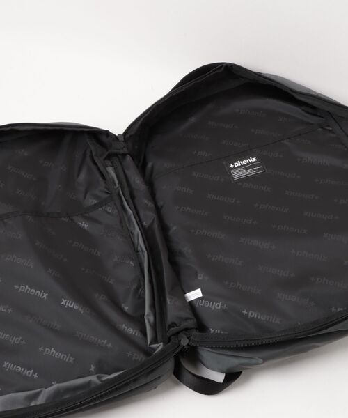 +phenix（プラスフェニックス）の「【＋phenix/プラスフェニックス】EXPAND BACKPACK 20+（バックパック/リュック・メンズ・ブラック/グレー・FREE）」の7枚目の写真