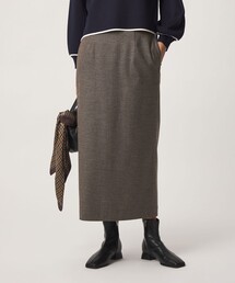 green label relaxing（グリーンレーベルリラクシング）の「［size SHORT/TALLあり］ヘアライン タイトスカート ストレッチ（スカート）」