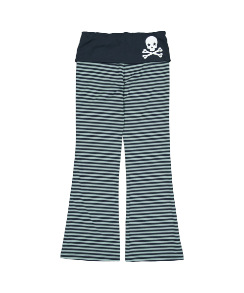 SETUP-EXE（セットアップイーエックスイー）の「SKULL LOGO STRIPE フレアパンツ / ミント（その他パンツ・レディース・その他・SMALL/MEDIUM）」の6枚目の写真