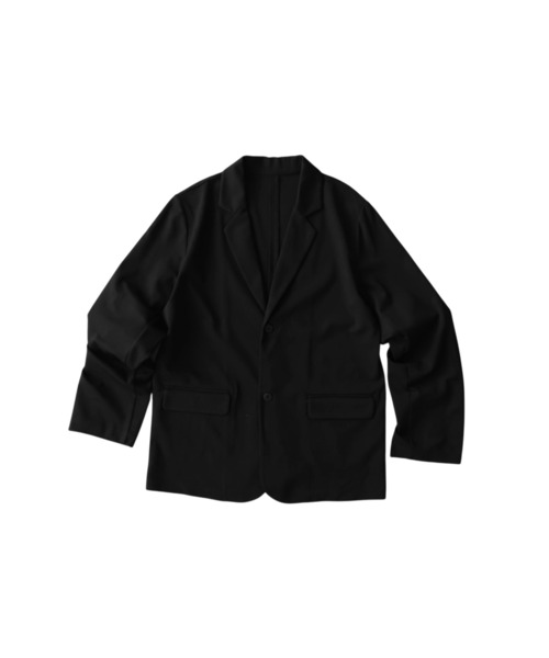 antiqua(アンティカ)の「ストレッチ 接触冷感 テーラードジャケット(テーラードジャケット・レディース・ネイビー/ブラック/グリーン/アイボリー・M/L)」の18枚目の写真