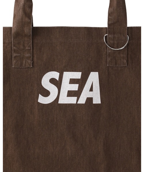 WIND AND SEA（ウィンダンシー）の「FADED TOTE BAG（トートバッグ・レディース・パープル/ブラウン/アイボリー・FREE）」の11枚目の写真