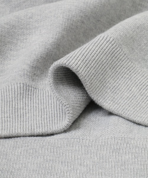 URBAN RESEARCH Sonny Label(アーバンリサーチサニーレーベル)の「スウェットライクニットプルオーバー(ニット/セーター・メンズ・ブラック/ブルー/バーガンディー/グレー・LARGE/MEDIUM)」の18枚目の写真