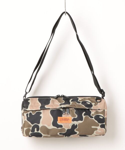 UNIVERSAL OVERALL(ユニバーサルオーバーオール)の「UNIVERSAL OVERALL/ユニバーサルオーバーオール TOOL Square Mini Shoulder Bag 4L(ショルダーバッグ・メンズ・カモフラージュ/ブラック・FREE)」の2枚目の写真