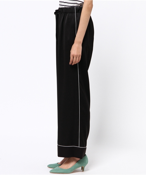 ASTRAET(アストラット)の「ASTRAET(アストラット) サテンイージーパンツ◆(その他パンツ・レディース・ブラック・0/1)」の4枚目の写真