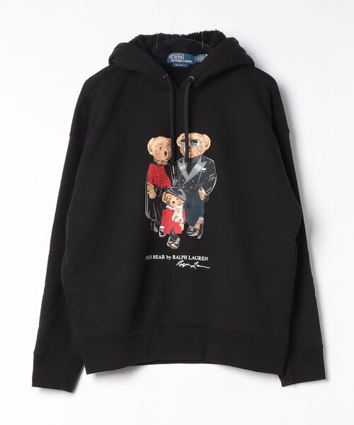 POLO RALPH LAUREN(ポロ ラルフ ローレン)の「Polo ベア フリース フーディ(パーカー・メンズ・ブラック系1・L/M/S/XL/XS)」の2枚目の写真