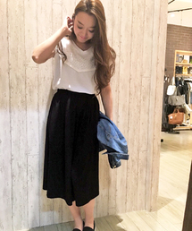 VENCEEXCHANGE | カットスカンツ     (スカート)