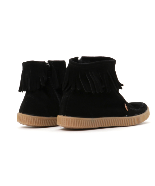 LBC（エルビーシー）の「フリンジブーツ             （ブーツ・レディース・ブラック/ライトブラウン・X-SMALL/SMALL）」の5枚目の写真