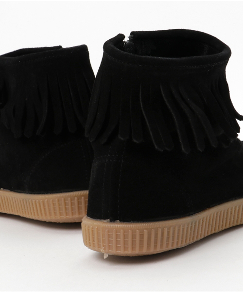 LBC（エルビーシー）の「フリンジブーツ             （ブーツ・レディース・ブラック/ライトブラウン・X-SMALL/SMALL）」の11枚目の写真