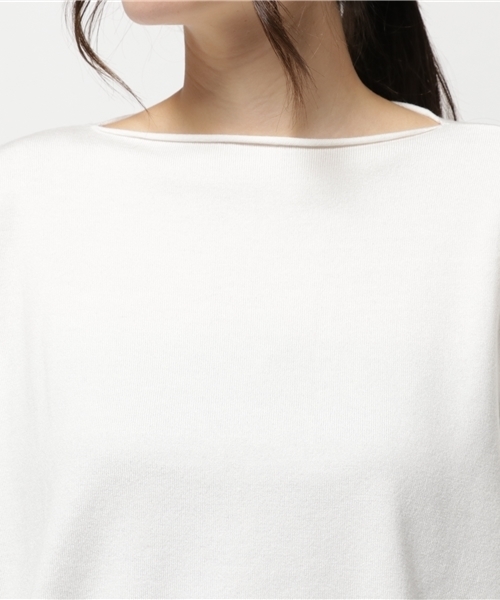 BULSARA（バルサラ）の「BULSARA ティナニットプルオーバー（ニット/セーター・レディース・ピンク/オフホワイト/ブラック/キャメル・38）」の9枚目の写真