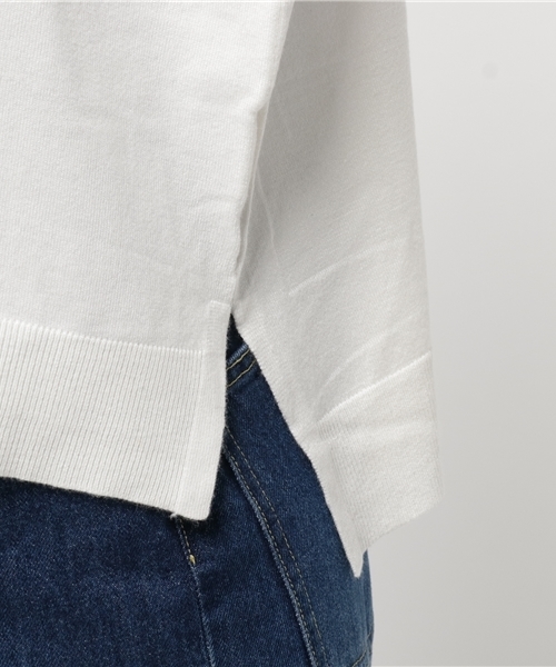 BULSARA（バルサラ）の「BULSARA ティナニットプルオーバー（ニット/セーター・レディース・ピンク/オフホワイト/ブラック/キャメル・38）」の7枚目の写真