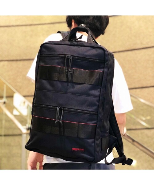 トリ【美品】BRIEFING ブリーフィング SQ PACK ブラック BRIEFING（ブリーフィング）SQ PACK（SQパック）/BLACK