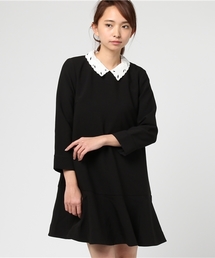 mysty woman | レース襟付きAラインwayワンピース(ワンピース)