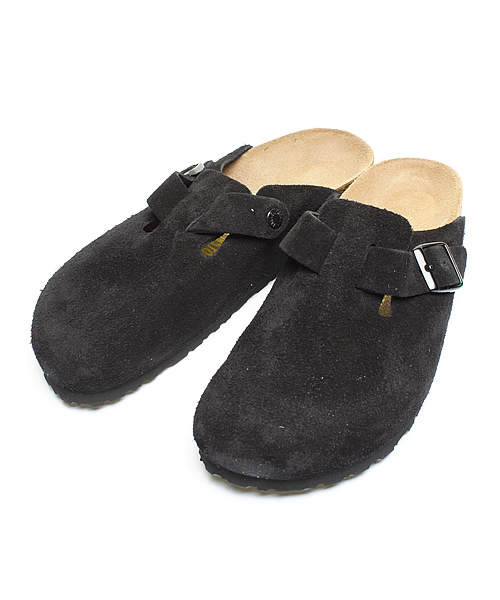 BIRKENSTOCK メンズ サンダル Boston BIRKENSTOCK サンダル / Boston Black メンズ : ZOZOTOWN Yahoo