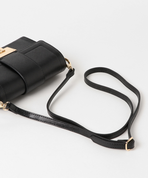 GUILD PRIME（ギルドプライム）の「【GUILD PRIME】WOMENS ウォレットコンビミニショルダーバッグ（ショルダーバッグ・レディース・ブラック/ブルー/ホワイト/ピンク・FREE）」の12枚目の写真