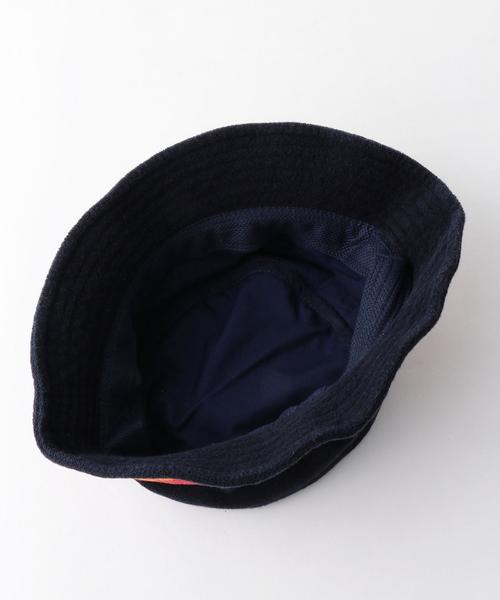 Another Edition（アナザーエディション）の「ellesse LOGO  BUCKET HAT◆（ハット・レディース・ホワイト/ネイビー・FREE）」の6枚目の写真