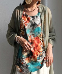 antiqua | フラワータンクトップ(タンクトップ)