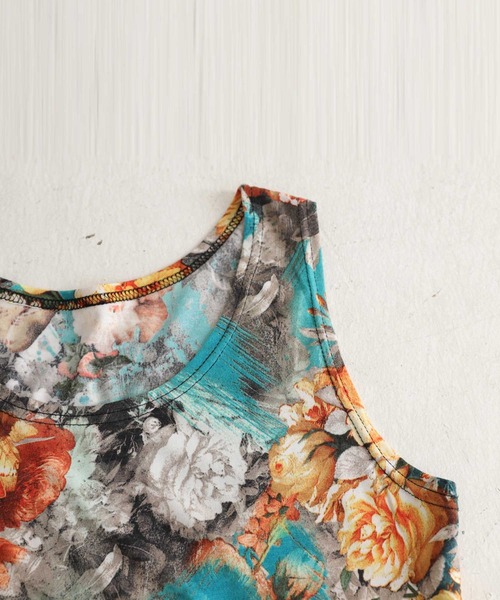 antiqua(アンティカ)の「フラワータンクトップ(タンクトップ・レディース・マルチ・M)」の11枚目の写真