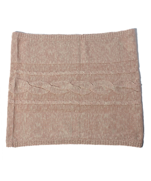 coen（コーエン）の「綿麻ミックススヌード12SS（ストール/ショール・レディース・オフホワイト/ピンク/コバルトブルー・フリー）」の5枚目の写真