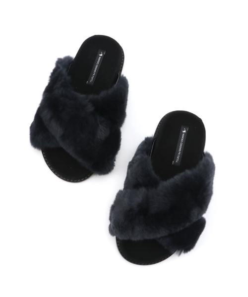 STUDIOUS SELECT（ステュディオスセレクト）の「【TSURU by MARIKO OIKAWA】Merange（サンダル・レディース・ネイビー/ホワイト・X-SMALL/MEDIUM/SMALL）」の5枚目の写真