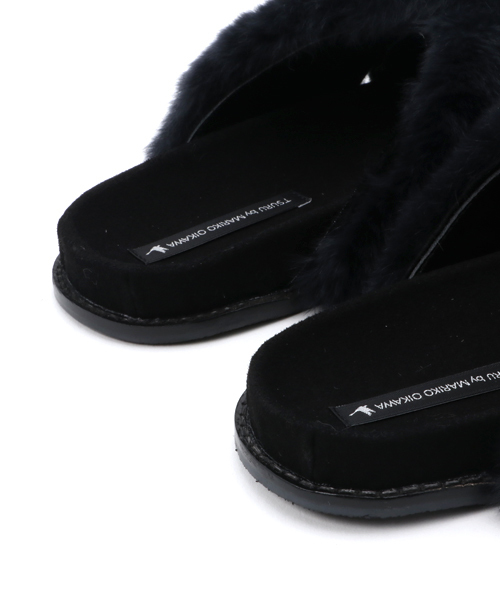 STUDIOUS SELECT（ステュディオスセレクト）の「【TSURU by MARIKO OIKAWA】Merange（サンダル・レディース・ネイビー/ホワイト・X-SMALL/MEDIUM/SMALL）」の6枚目の写真