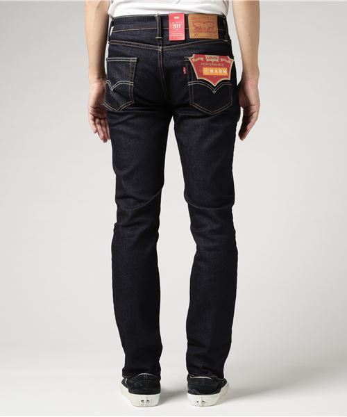 Levi's（リーバイス）の「511(TM) スリムフィット WARMジーンズ インディゴブルー INDIGO RINSED/13.39oz（デニムパンツ・メンズ・インディゴブルー・28inch/33inch/31inch/34inch/30inch/32inch/29inch/36inch/27inch）」の5枚目の写真