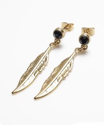 「Hanka_in/ハンカ イン」フェザーピアス BIRDY BO CRISTAL