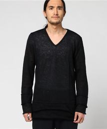 Kirov | 【Kirov】モヘアプレーンステッチVネックニット(ニット/セーター)