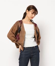 earth music&ecology | ・アーガイルニットカーディガン(カーディガン/ボレロ)