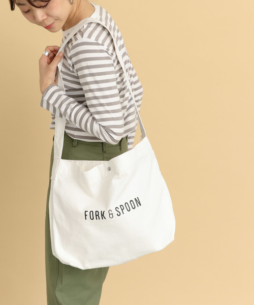 Fork Spoon フォークアンドスプーン の Fork Spoon ロゴショルダーバッグ ショルダーバッグ Wear