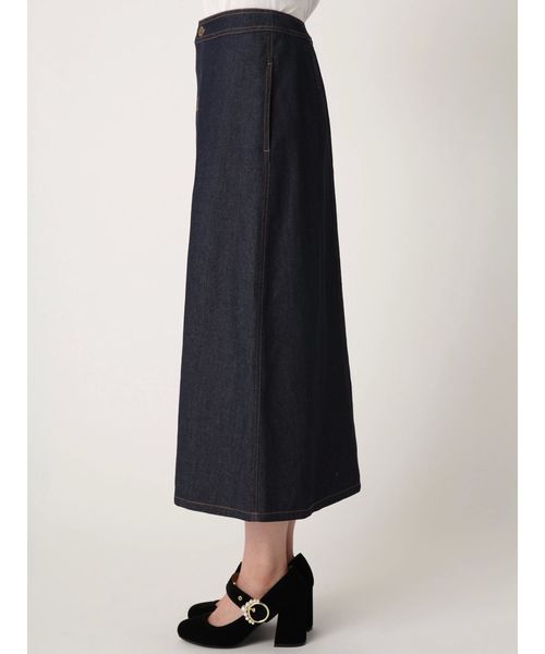 dazzlin（ダズリン）の「ロングAラインデニムスカート（デニムスカート・レディース・ブルー/インディゴブルー・MEDIUM/SMALL）」の11枚目の写真
