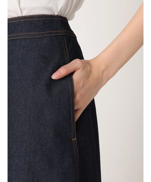 dazzlin（ダズリン）の「ロングAラインデニムスカート（デニムスカート・レディース・ブルー/インディゴブルー・MEDIUM/SMALL）」の16枚目の写真