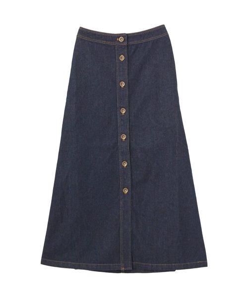 dazzlin（ダズリン）の「ロングAラインデニムスカート（デニムスカート・レディース・ブルー/インディゴブルー・MEDIUM/SMALL）」の21枚目の写真