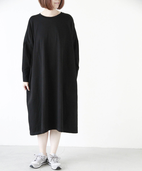 美品！　UNIVERSAL TISSU　ビッグワイド　コットンワンピース UNIVERSAL TISSU（ユニヴァーサルティシュ）の「「UNIVERSAL TISSU