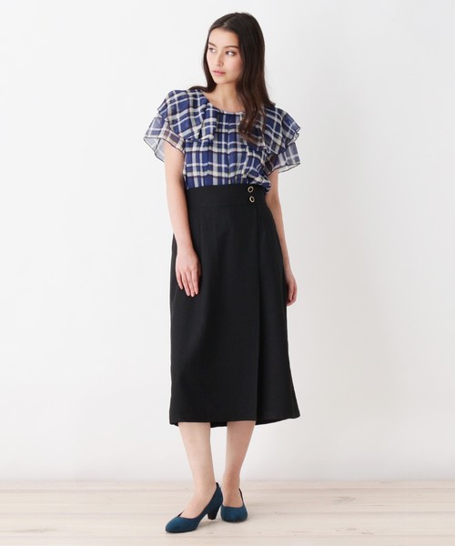 grove（グローブ）の「【5.5センチヒール】ふわっと包まれる、やわここちパンプス(日本製)（パンプス・レディース・ブラック/ベージュ/ダークパープル/ブラウン/グレー/レッド/イエロー/ブルー/グリーン/ブラック系1/ブラック系5・25.0cm/23.5cm/24.5cm/22.5cm/22.0cm/24.0cm/23.0cm）」の17枚目の写真