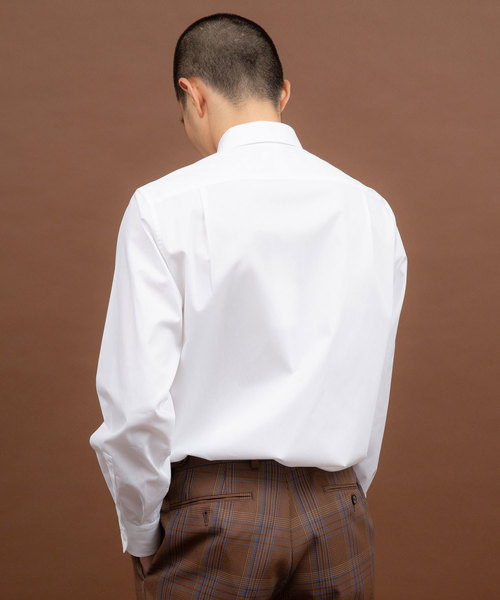 UNITED TOKYO（ユナイテッドトウキョウ）の「SOKTAS ラウンドカラーシャツ（シャツ/ブラウス・メンズ・ブルー/オフホワイト・1/2/3）」の6枚目の写真