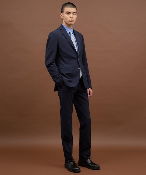 UNITED TOKYO（ユナイテッドトウキョウ）の「SOKTAS ラウンドカラーシャツ（シャツ/ブラウス・メンズ・ブルー/オフホワイト・1/2/3）」の7枚目の写真