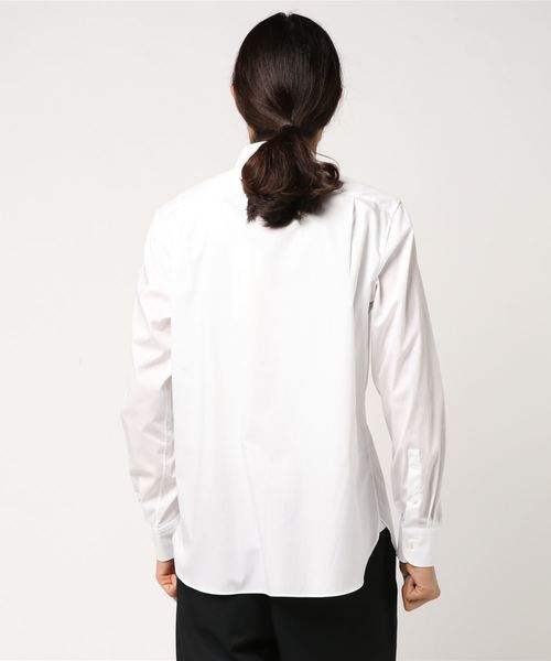 UNITED TOKYO（ユナイテッドトウキョウ）の「SOKTAS ラウンドカラーシャツ（シャツ/ブラウス・メンズ・ブルー/オフホワイト・1/2/3）」の4枚目の写真