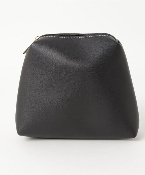 KOBE LETTUCE（コウベレタス）の「ポーチ付き☆クリア素材スクエアハンドバッグ（ハンドバッグ・レディース・オフホワイト/ブラウン/ブラック・FREE）」の11枚目の写真