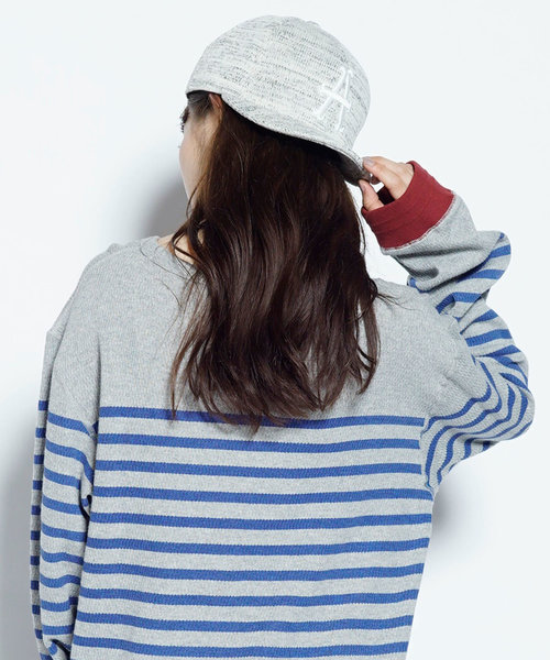 ALDIES（アールディーズ）の「Knit A Cap / ニットAキャップ（キャップ・メンズ・ブラック/ベージュ/ホワイト系その他/ベージュ系その他/ブラック系その他2・S/M）」の7枚目の写真