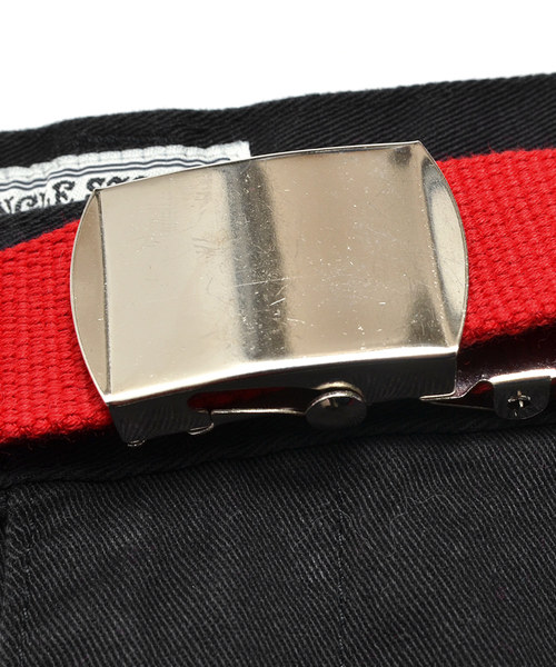 MinoriTY（マイノリティ）の「ワイドチノパンツ ガチャベル付（チノパンツ・メンズ・ブラック/ベージュ/ブラック系その他/ベージュ系その他・M/L）」の19枚目の写真