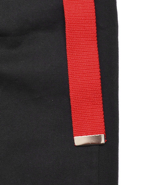 MinoriTY（マイノリティ）の「ワイドチノパンツ ガチャベル付（チノパンツ・メンズ・ブラック/ベージュ/ブラック系その他/ベージュ系その他・M/L）」の10枚目の写真