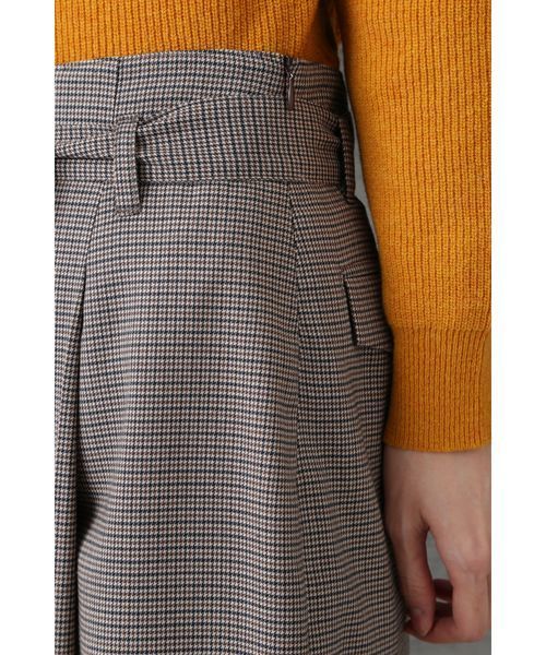 NATURAL BEAUTY BASIC（ナチュラルビューティーベーシック）の「ベルテッドストレートスカート（スカート・レディース・ベージュ系その他/カーキ・MEDIUM/X-SMALL/SMALL）」の10枚目の写真