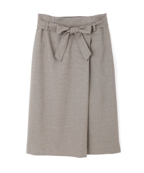 NATURAL BEAUTY BASIC（ナチュラルビューティーベーシック）の「ベルテッドストレートスカート（スカート・レディース・ベージュ系その他/カーキ・MEDIUM/X-SMALL/SMALL）」の13枚目の写真