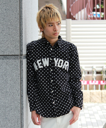 WEGO | WEGO/ワッペンロゴネルシャツ(シャツ/ブラウス)