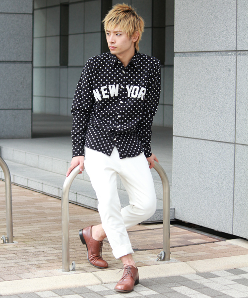 WEGO（ウィゴー）の「WEGO/ワッペンロゴネルシャツ（シャツ/ブラウス・メンズ・ブラック/カーキ/ネイビー・MEDIUM/LARGE）」の11枚目の写真