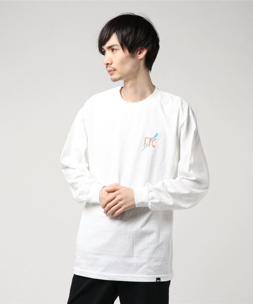 FTC（エフティーシー）の「OPEN LATE（Tシャツ/カットソー・メンズ・ホワイト/ブラック/オレンジ・SMALL/MEDIUM/LARGE/X-LARGE）」の2枚目の写真