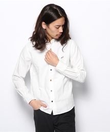 green label relaxing | B/CR VIYELLA/P EMB BDシャツ ③(シャツ/ブラウス)